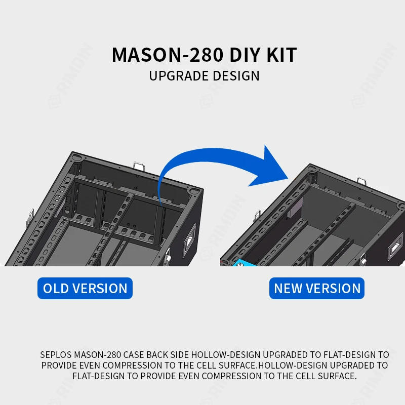 Seplos V3 Штабелируемый 48 В 51 2 280Ah 15KWh DIY Kit LiFePO4 литиевая железная 280 домашняя система хранения солнечной энергии