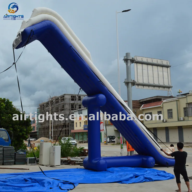 10m Long or Customized Giant Airtight Inflatable Yacht Water Slide