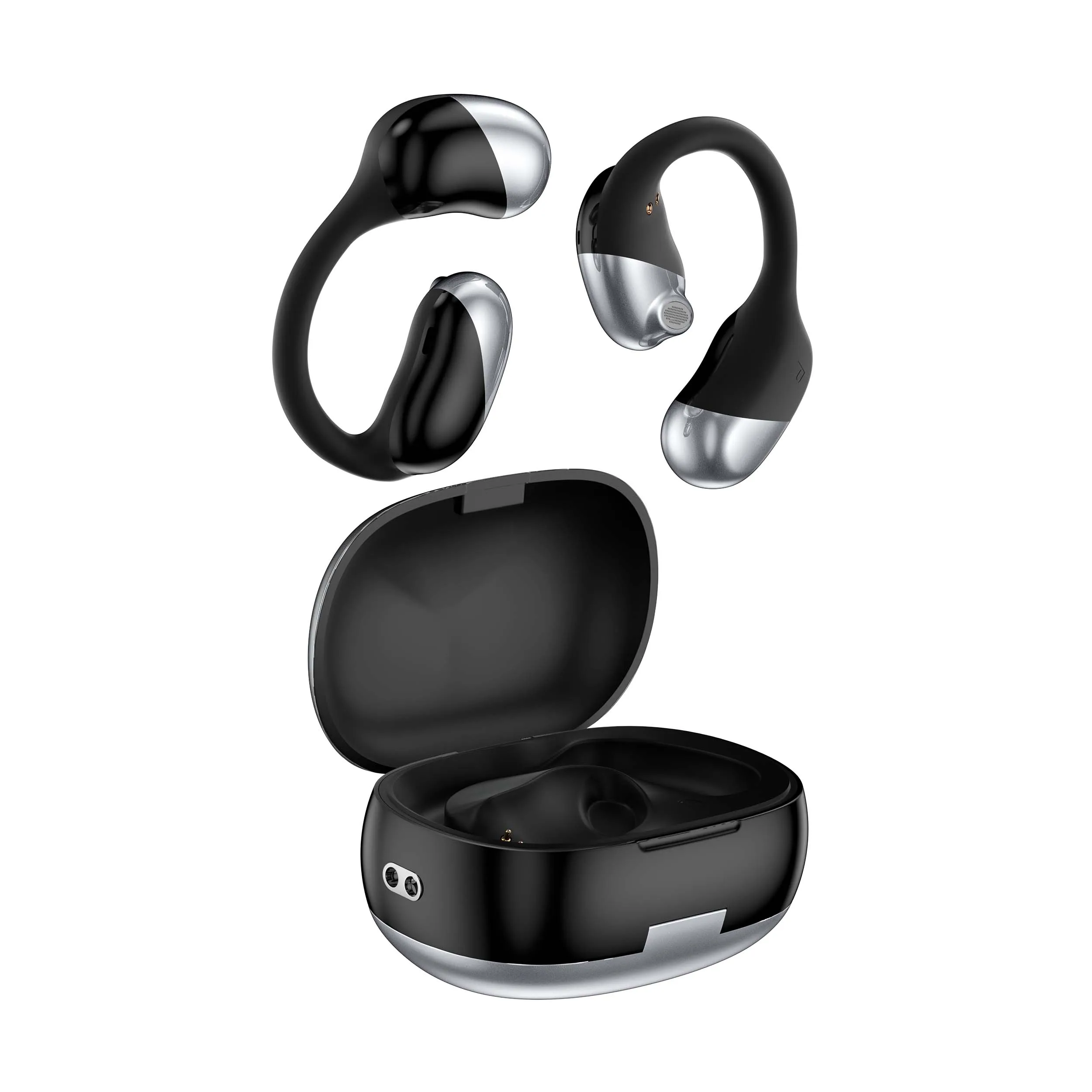 Brand New Customization Stereo Bluetooth headset wireless OWS Open Ear earphone port hole patch