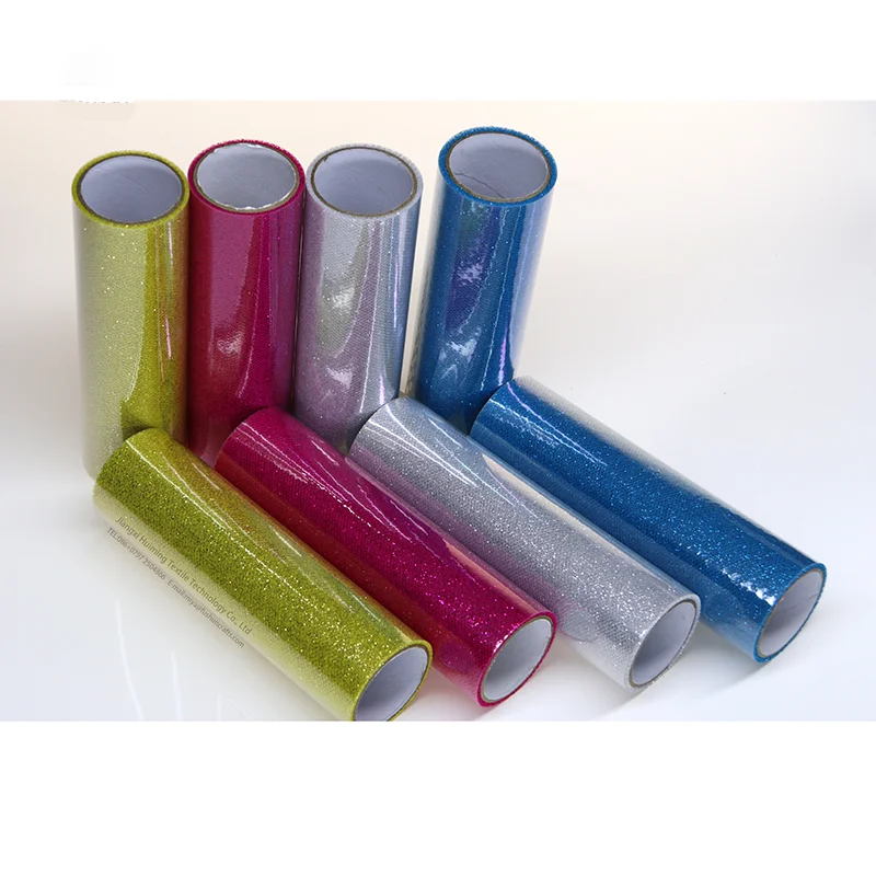 Polyester Lace Fabric Custom Foil Print Sliver Stars Dot Print Soft Glitter Tulle Gauze Mesh Fabric Roll