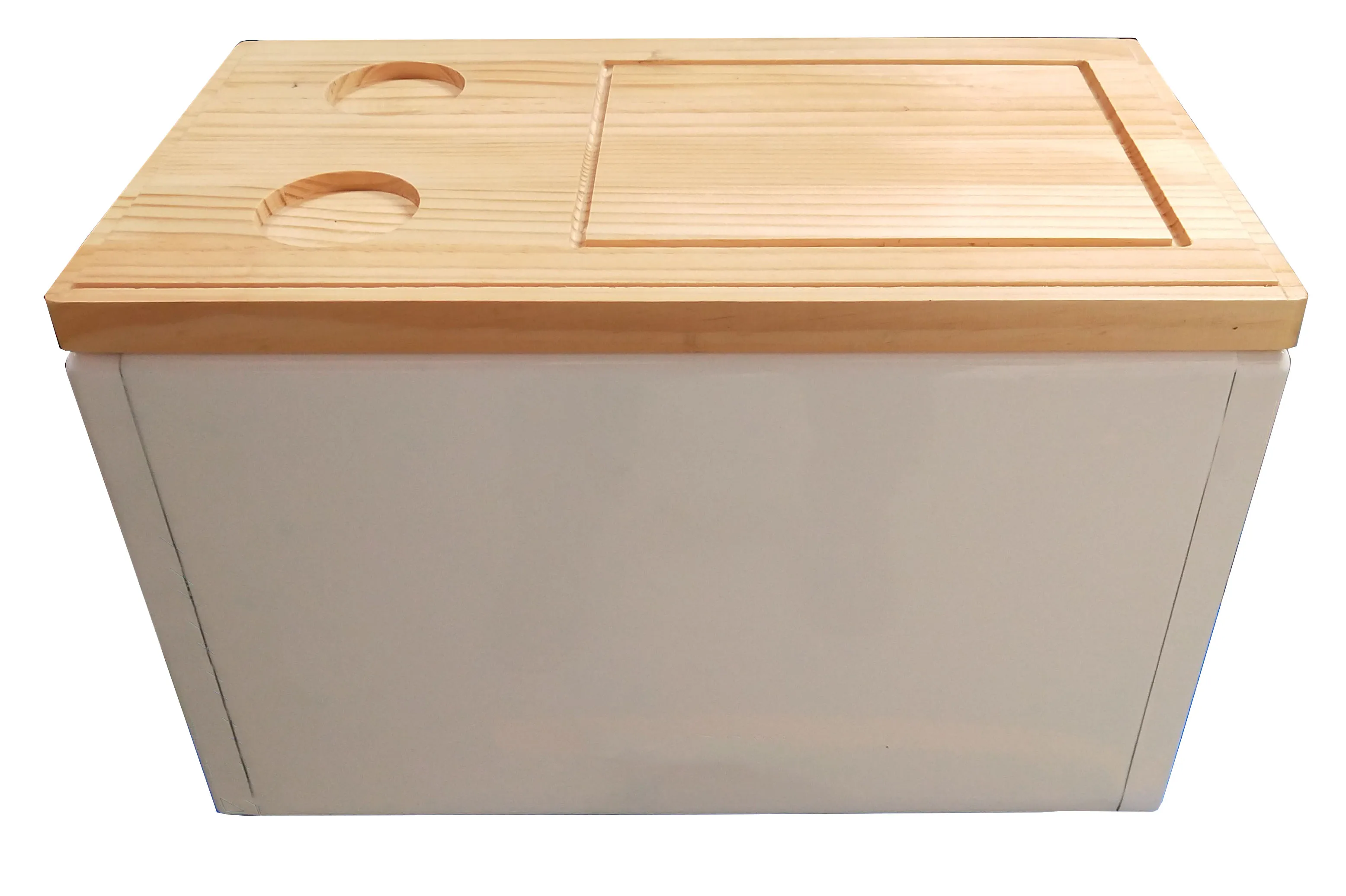 Wood Lid Cooler Box, Tools Box