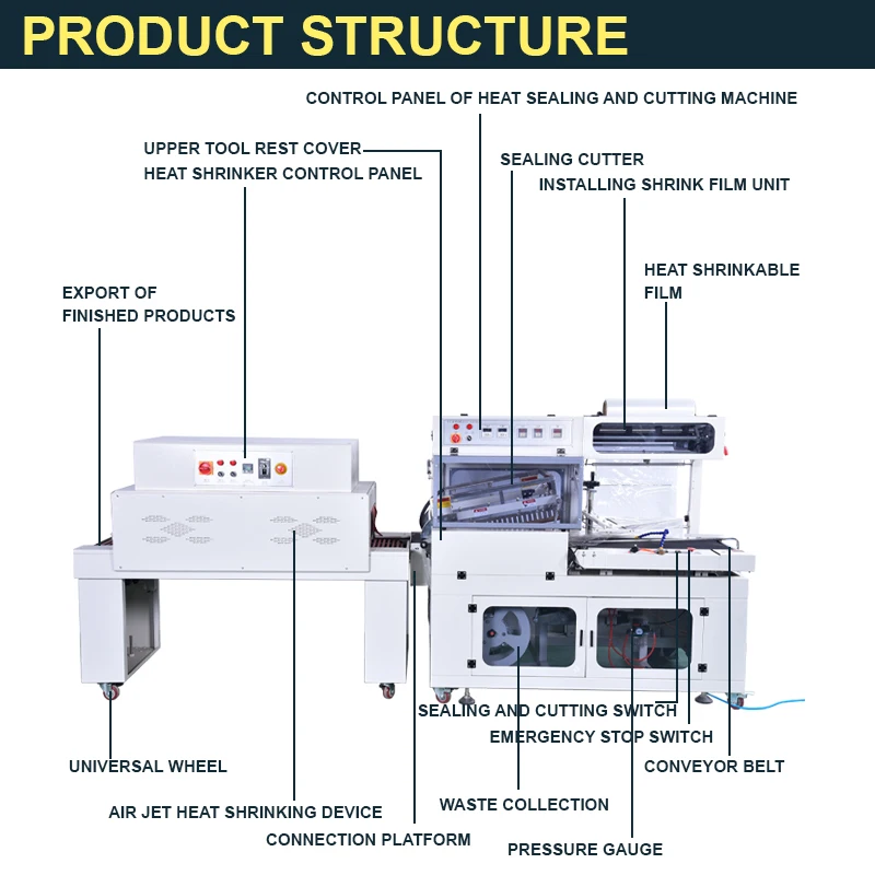 heat shrink packaging machine chocolate foil  double twist candy perfume heat shrink packaging machine