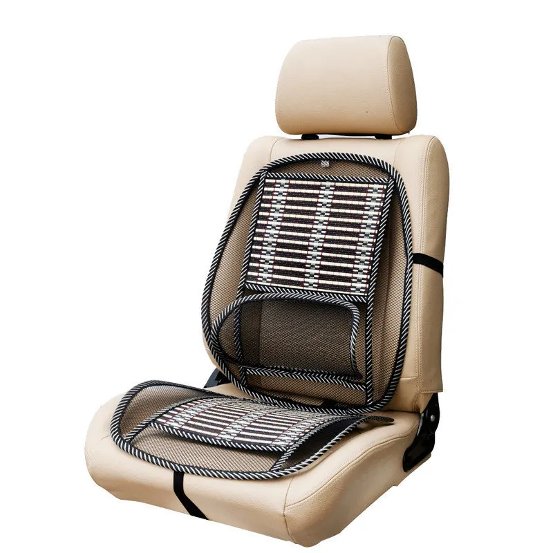 Factory direct sales Four Seasons Universal Bamboo thread Massage cushion Car seat cushion cover Ventilating car seat cushion