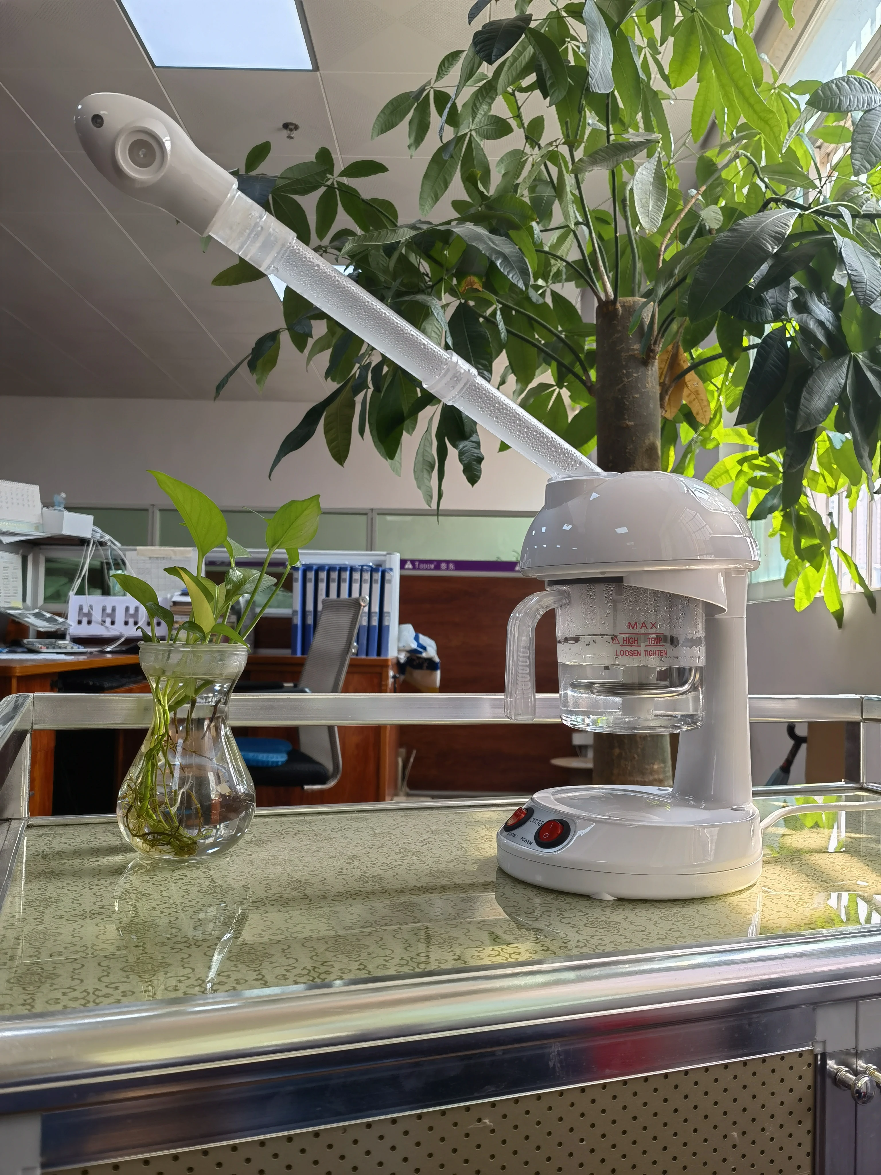 desktop Facial equipment  hot ozone facial steamer saloon equipment beauty salon