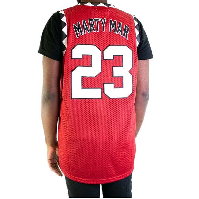 Оптовая продажа, мужская баскетбольная форма красного цвета с вышивкой на заказ #23 Payne