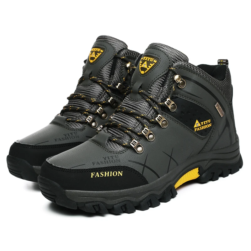 
Quality PU Hiking Waterproof Safety Shoes Factory in JIANGSU 