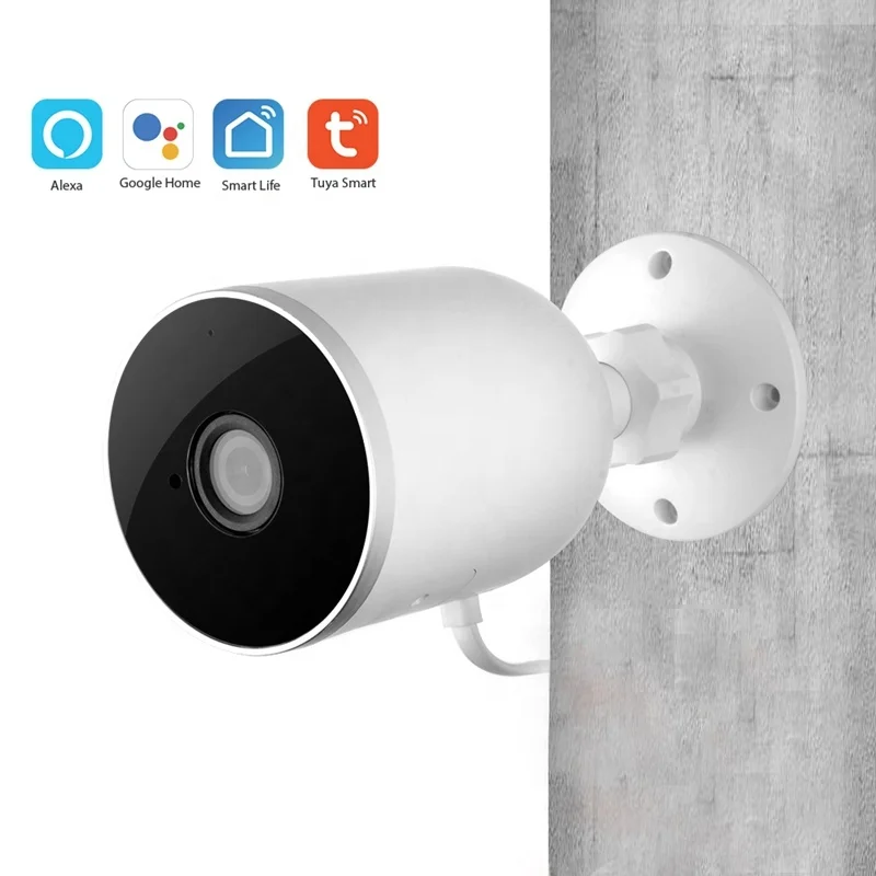 
Outdoor Waterproof Battery Powered 4CH 2MP 1080P Wifi NVR Kit Network IP CCTV Bullet Camera System Wireless with 2-Way Audio 