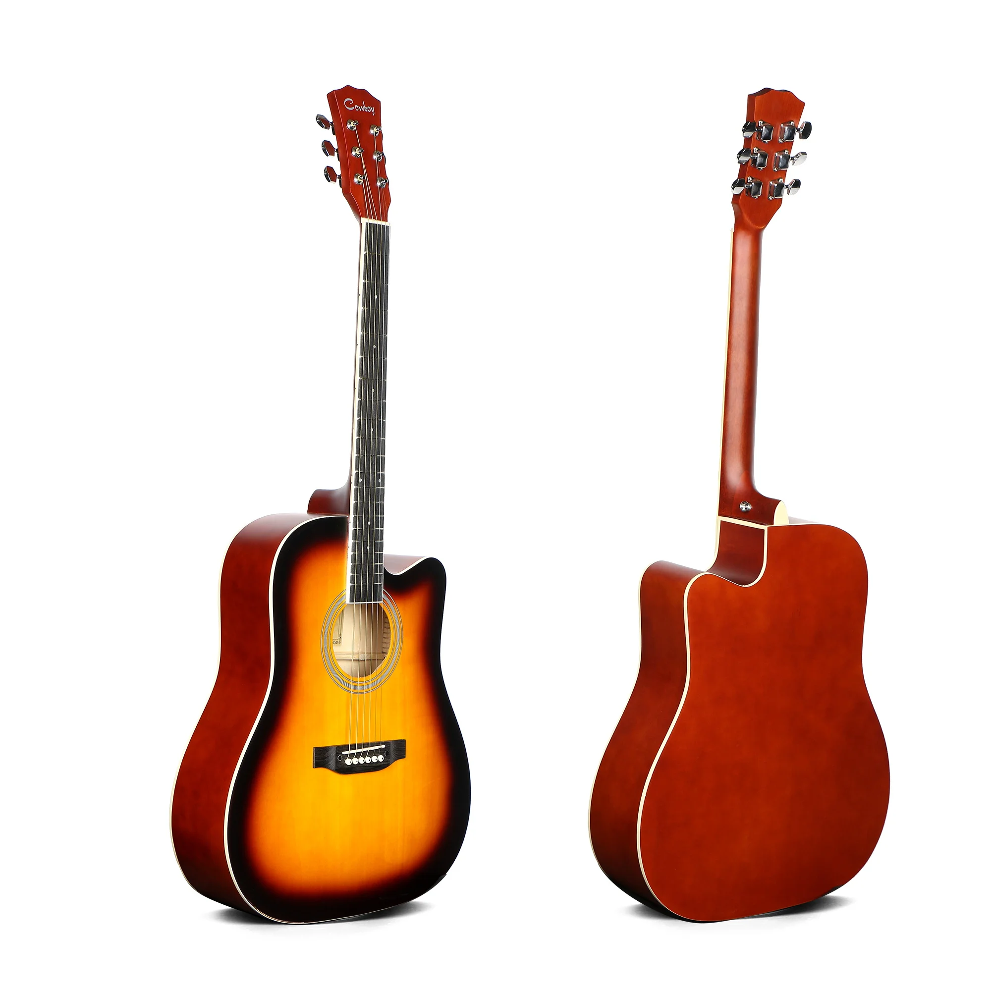 Deviser guitar factory 2021 new model Cowboy brand acoustic guitar 41 inch EQ can be install musical instrument guitars