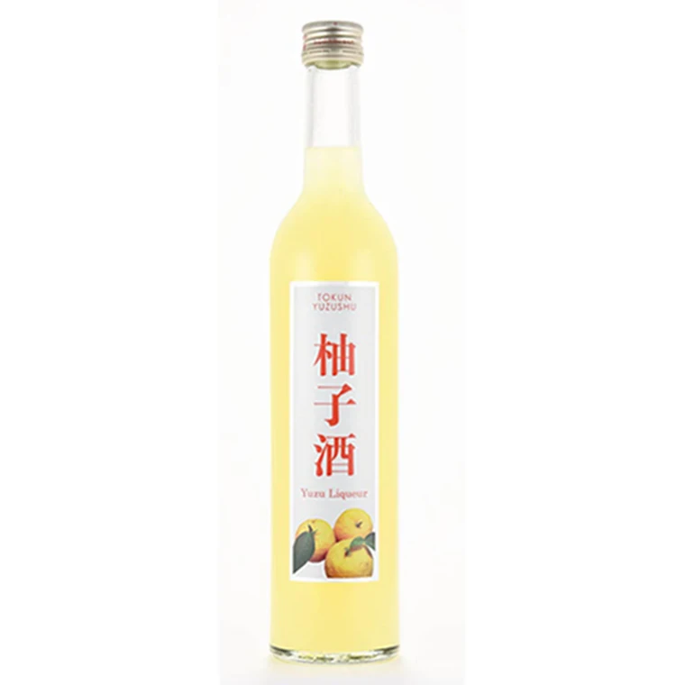 Sake rice wine liqueur glass bottle beverage mixed with soda