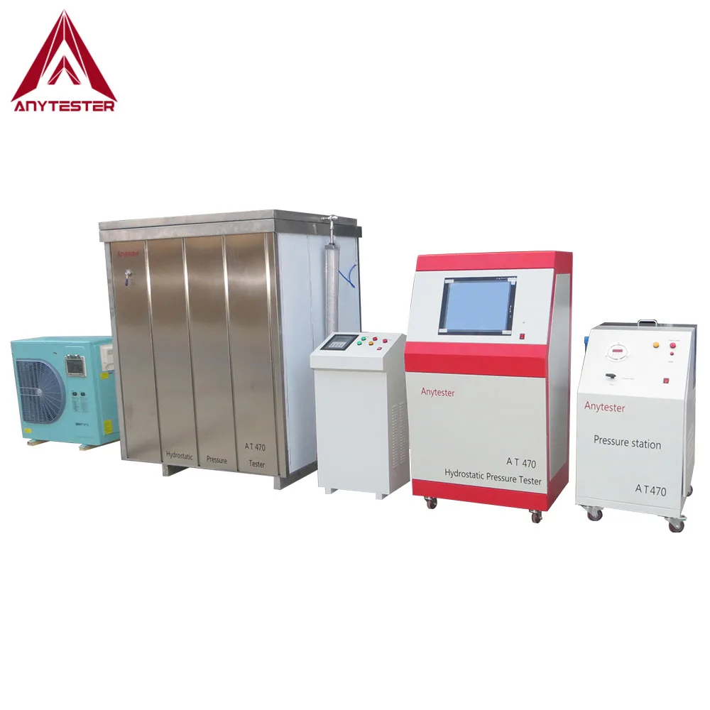 Машина Для гидростатического тестирования пластиковых труб с холодильной системой опционально