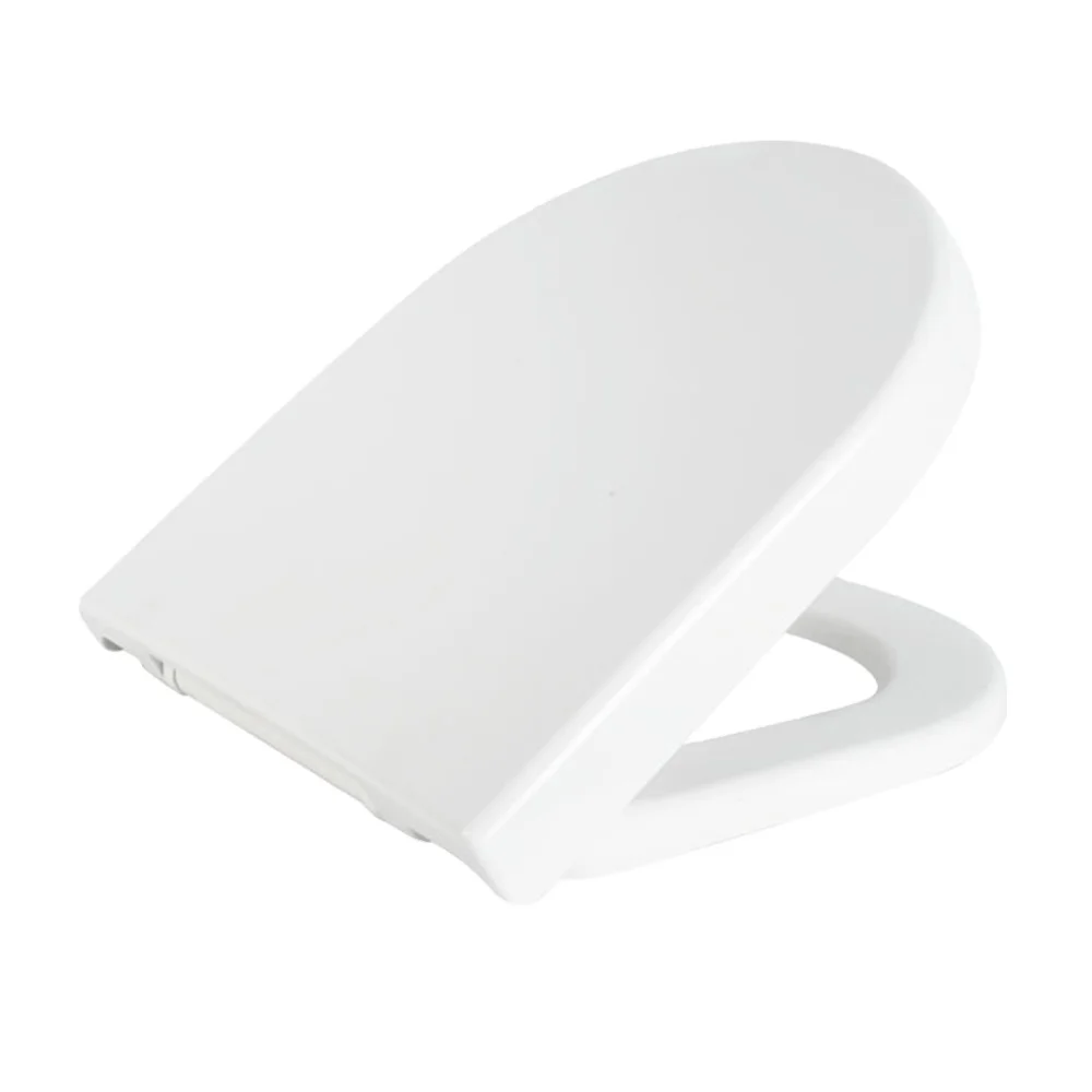 European standard customized color and size D shape toilet seat