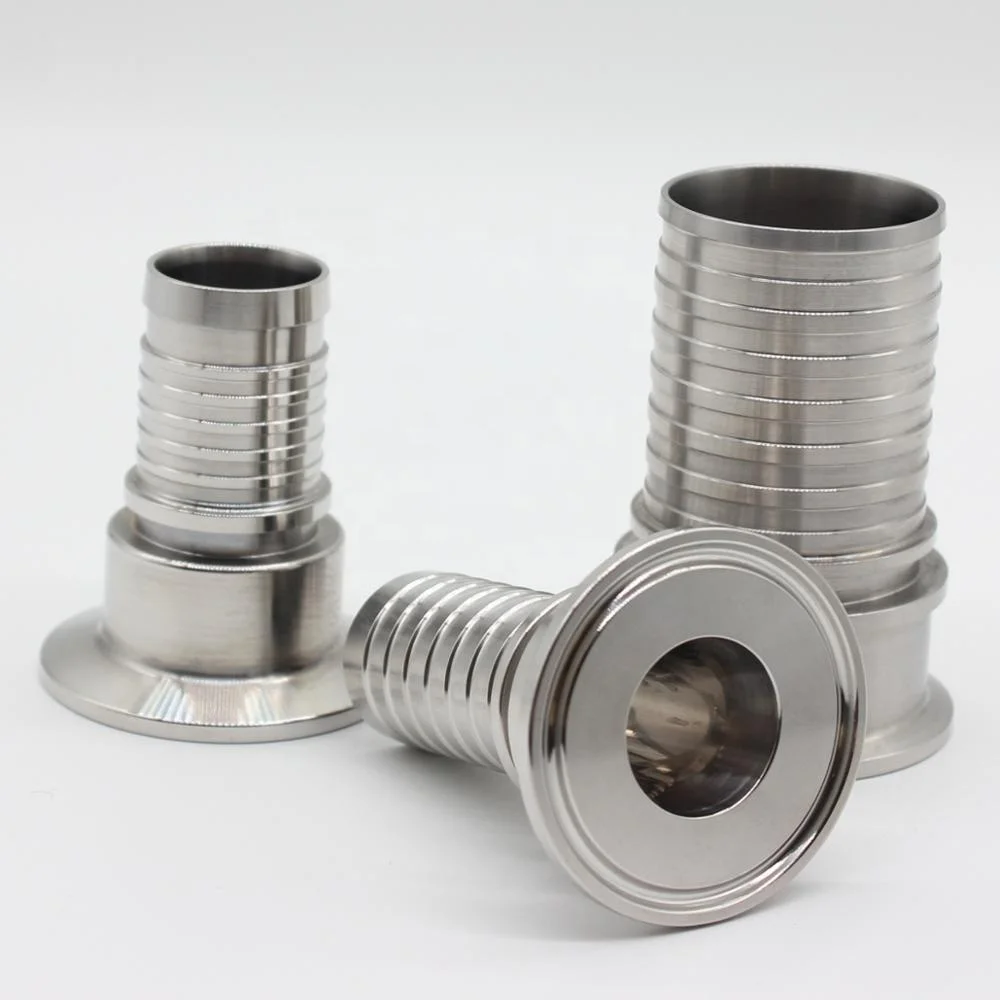Sanitary SS304 1.5 inch Stainless Steel Clamp Hose Coupling For the Tube Connection