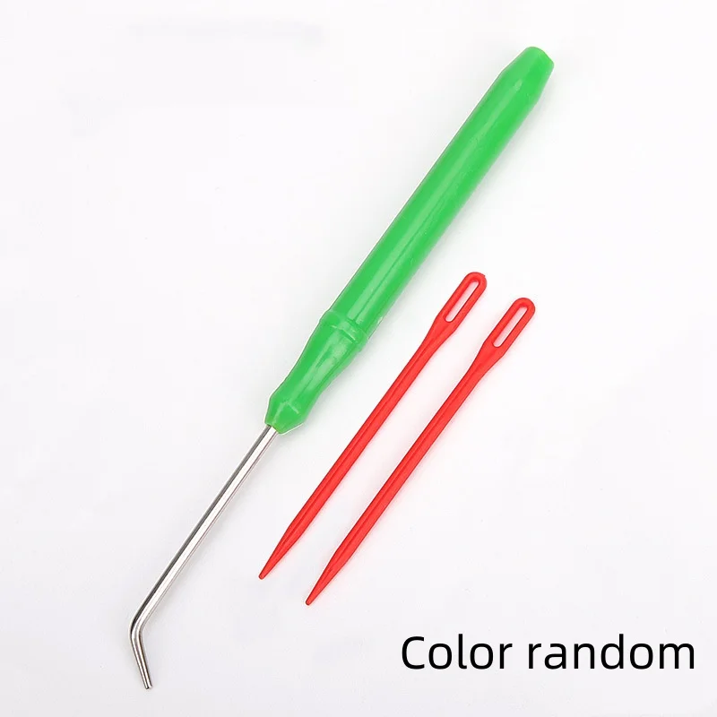 Rectangle DIY Knit Craft Hat Circle Weaving Kit Round Plastic Hand Knitting Loom Set for Scarf Shawl Sweater Sock and Blankets