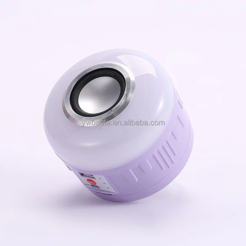 50W multifunctional solar LED floodlight with Bluetooth speaker, outdoor portable camping atmosphere light, booth music light