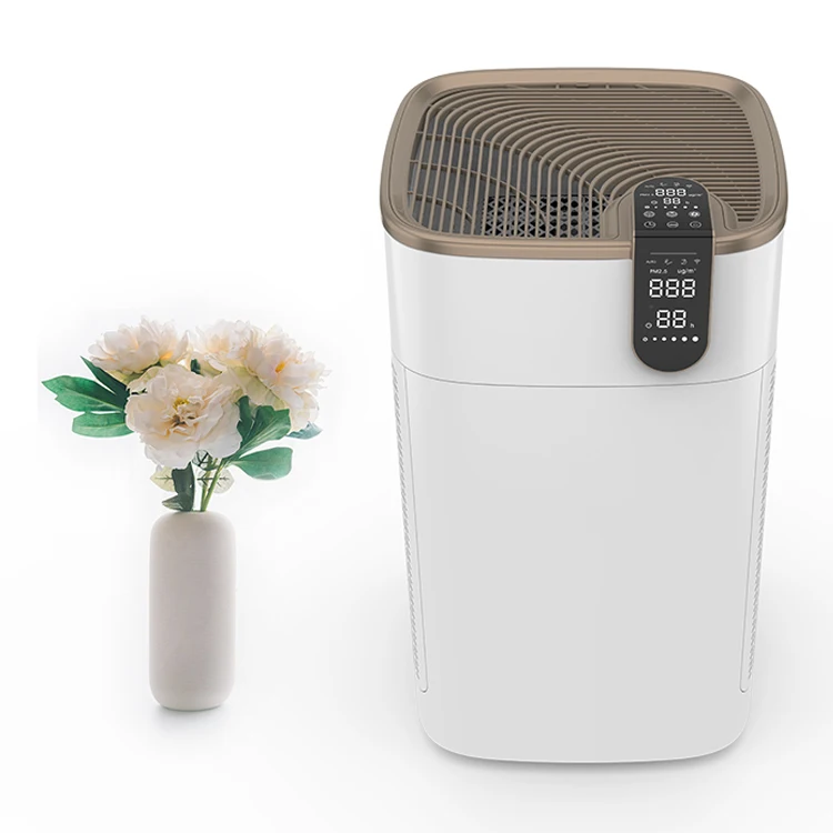 Large air Purifiers Floor Standing Electrical Double True Hepa Filters air Cleaning Machine for Household and Commercial Use