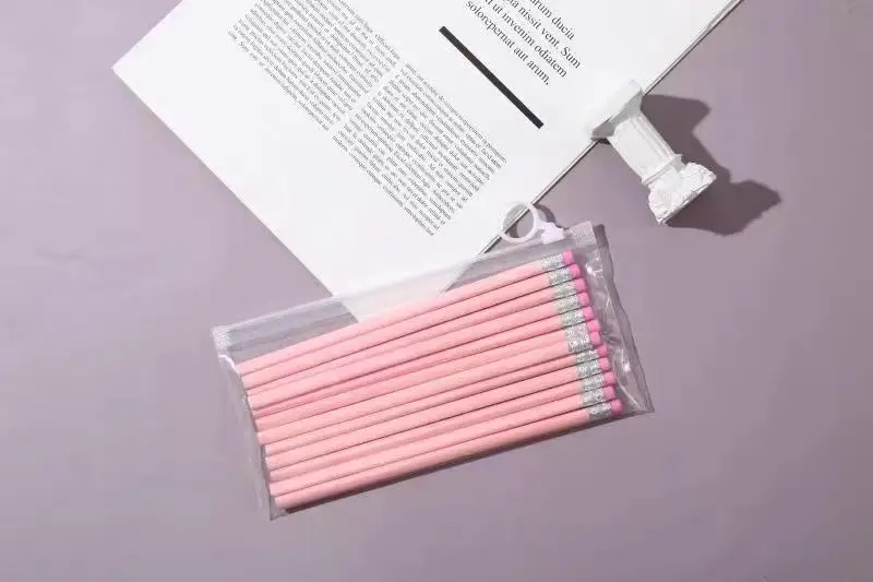 5-10PCS pen case bag-transparent plastic pp materials pen bag