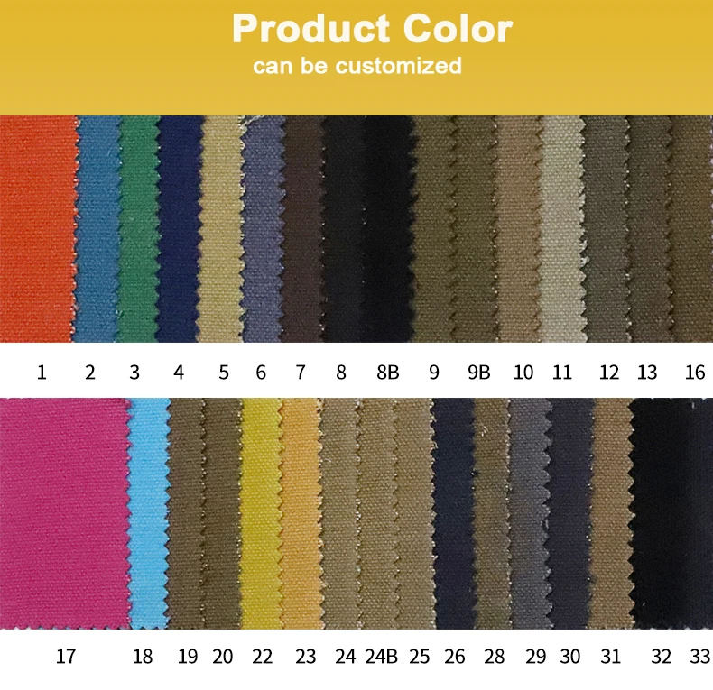 China best fabric supplier 16 oz  stone washed canvas fabric for canvas bags