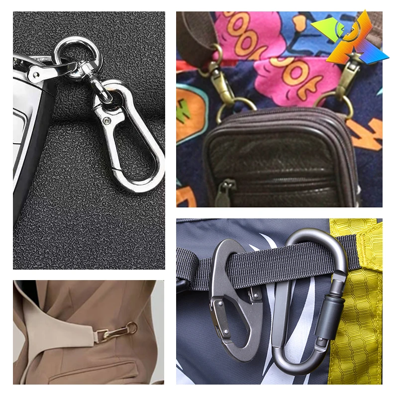 Solid Brass Lobster Swivel Buckle metal snap hooks for bags  25mm swivel snap hook antique bronze