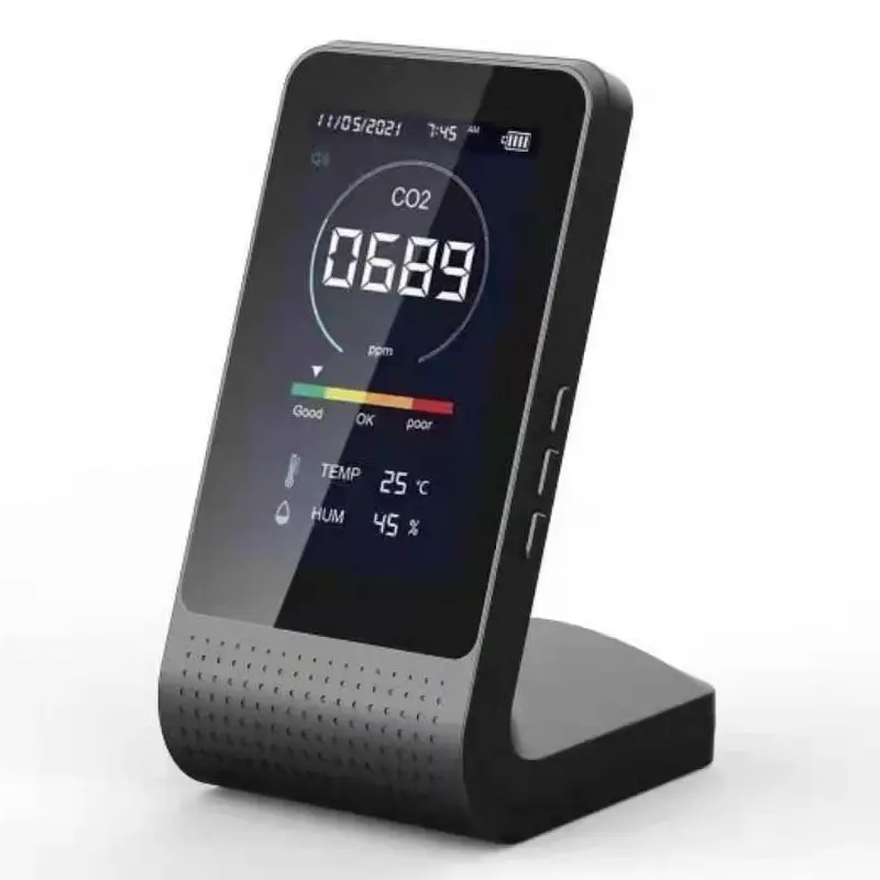 A Portable Air Quality Monitoring Infrared Sensor Carbon Dioxide Co2 Detector Gas Analyzer