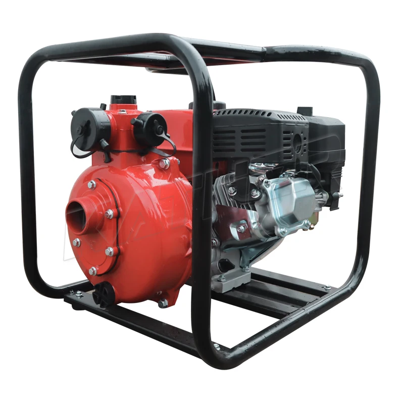 2inch 3inch Portable Fire Fighting Gasoline Water Pump Petrol High Pressure Pumps 50m Lift For Garden Orchard Irrigation