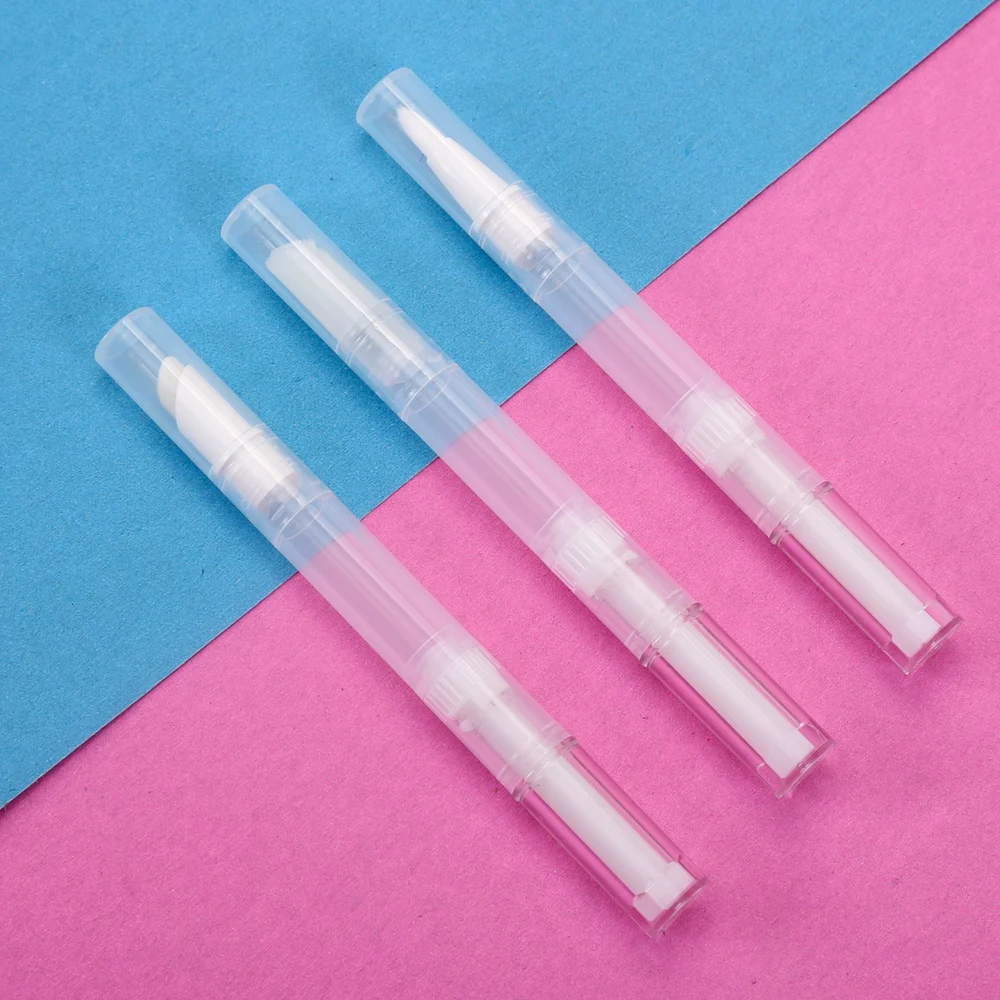 2ml Cuticle Nutrition Oil Empty Package Cosmetic Twist Pen with brush Lip gloss pen