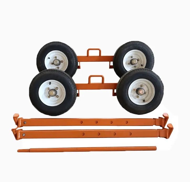 A-type auxiliary wheel rescue trailer wheel