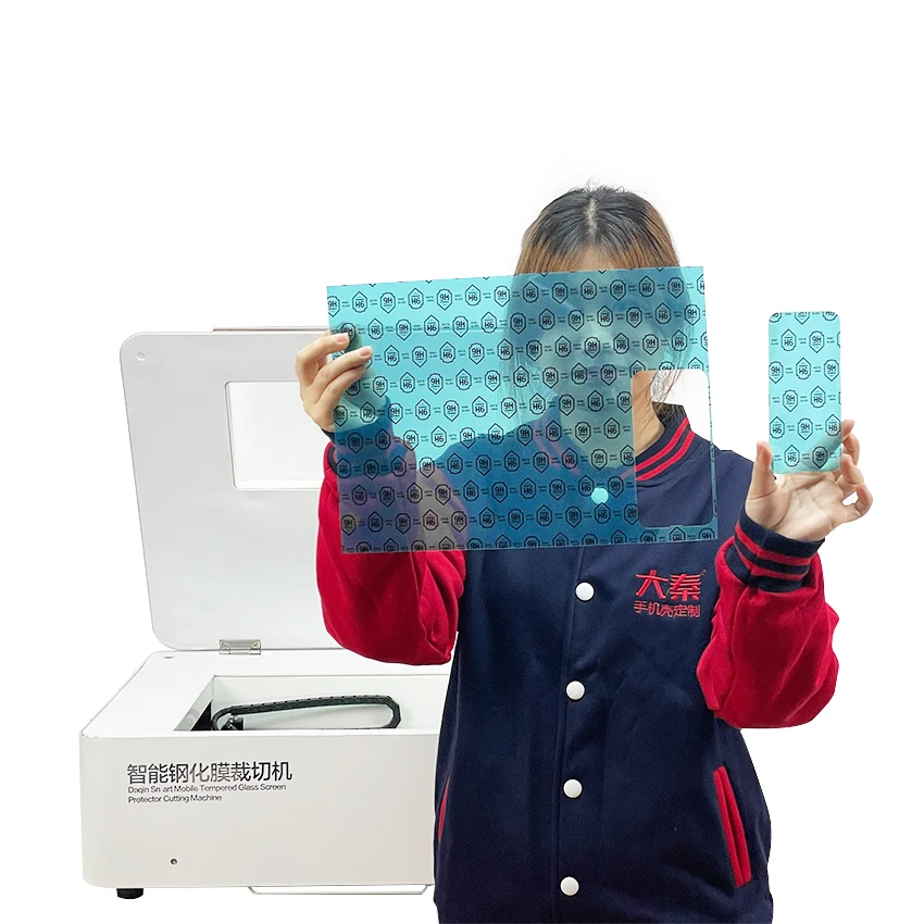 DAQIN Mobile 9H Nano Tempered Glass Screen Protector Making Equipment Laser Machine