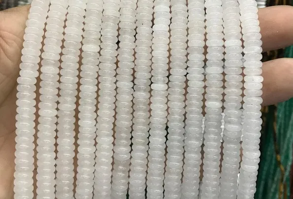 Natural Stone Beads 180pcs per color Spacers Loose Beaded Round Stone Beads