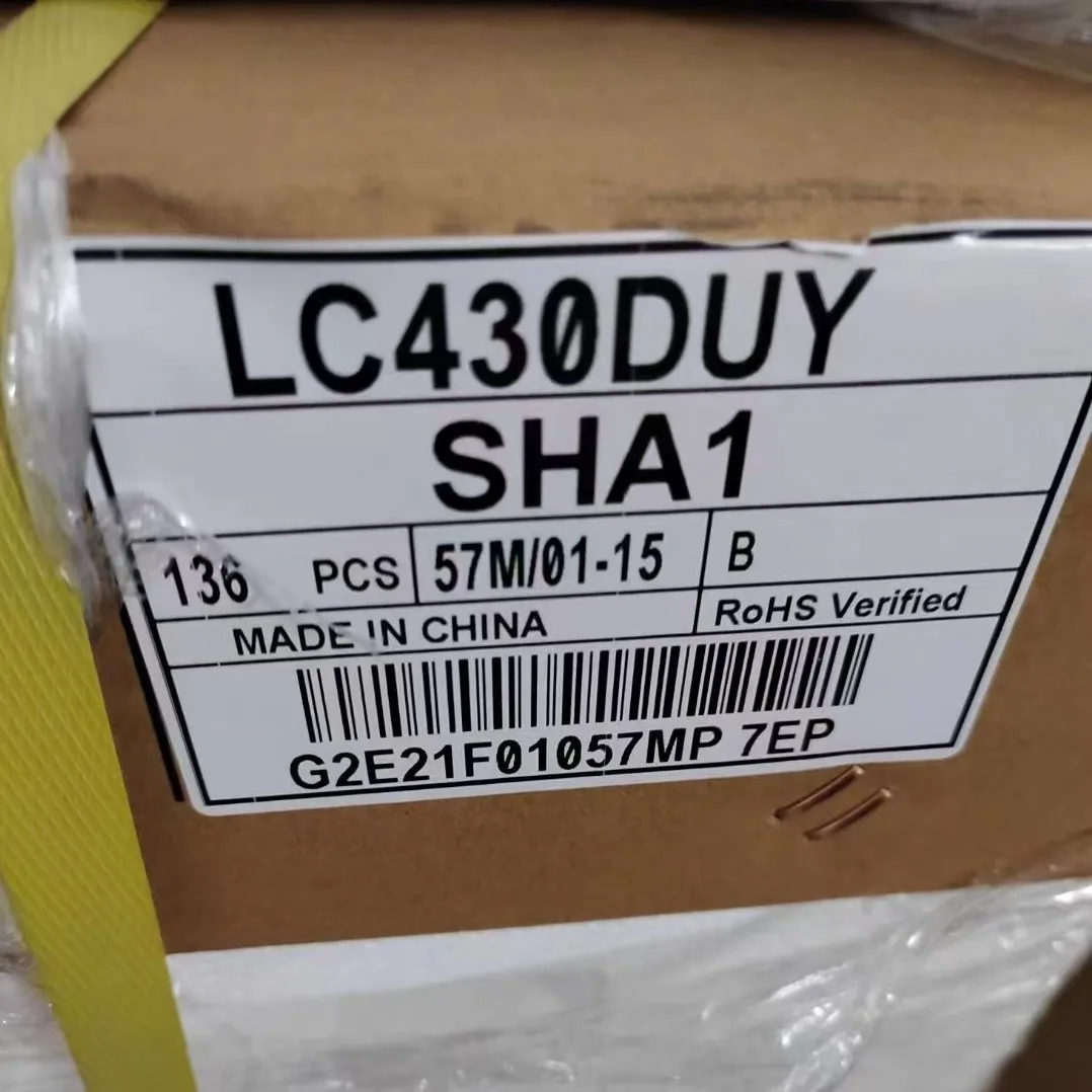ЖК-Телевизор LG экран запасная часть 43 дюйма с открытыми порами LC430DUY-SHA1 2K ЖК LED дисплей панели деталь для замены панель сенсорного экрана