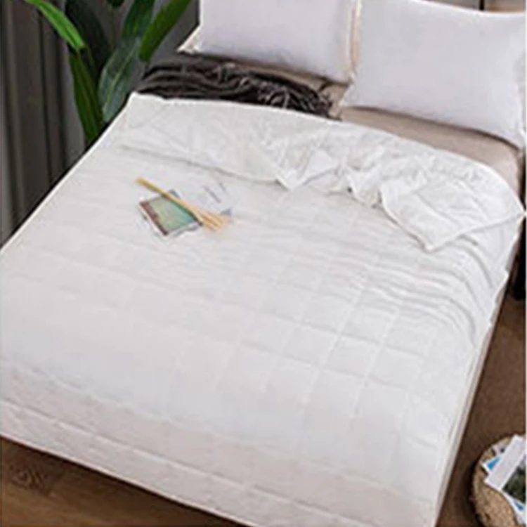 Weighted Blanket Heavy Blanket Cotton Fabric Premium Glass Beads Calm Sleep Weighted Blanket