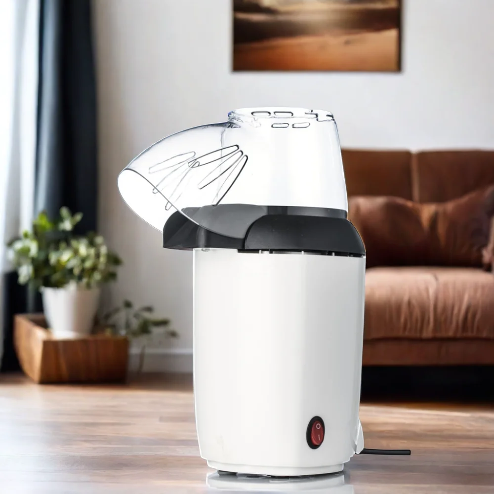 New Style Mini Hot Air Popcorn Maker Machine 220V Electric Automatic Popcorn Maker Healthy and for Household Use