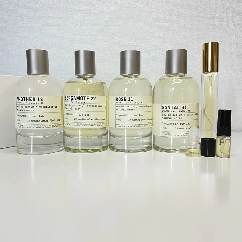 Brand Men Perfume No 33 31 22 13 Perfume 100ml Bergamote Cologne Eau De Parfum New In Box Spray For Man Lasting Fragrance