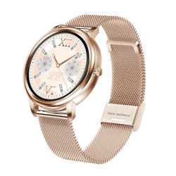 Customized Logo Men Women Smartwatch Sport Android IOS Smart Watch Round Screen Mobile Phone