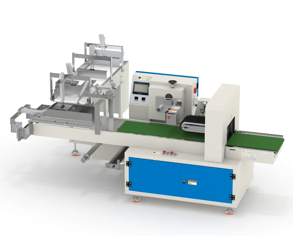 Упаковочная машина для бумажных трубок с автоматическим счетчиком