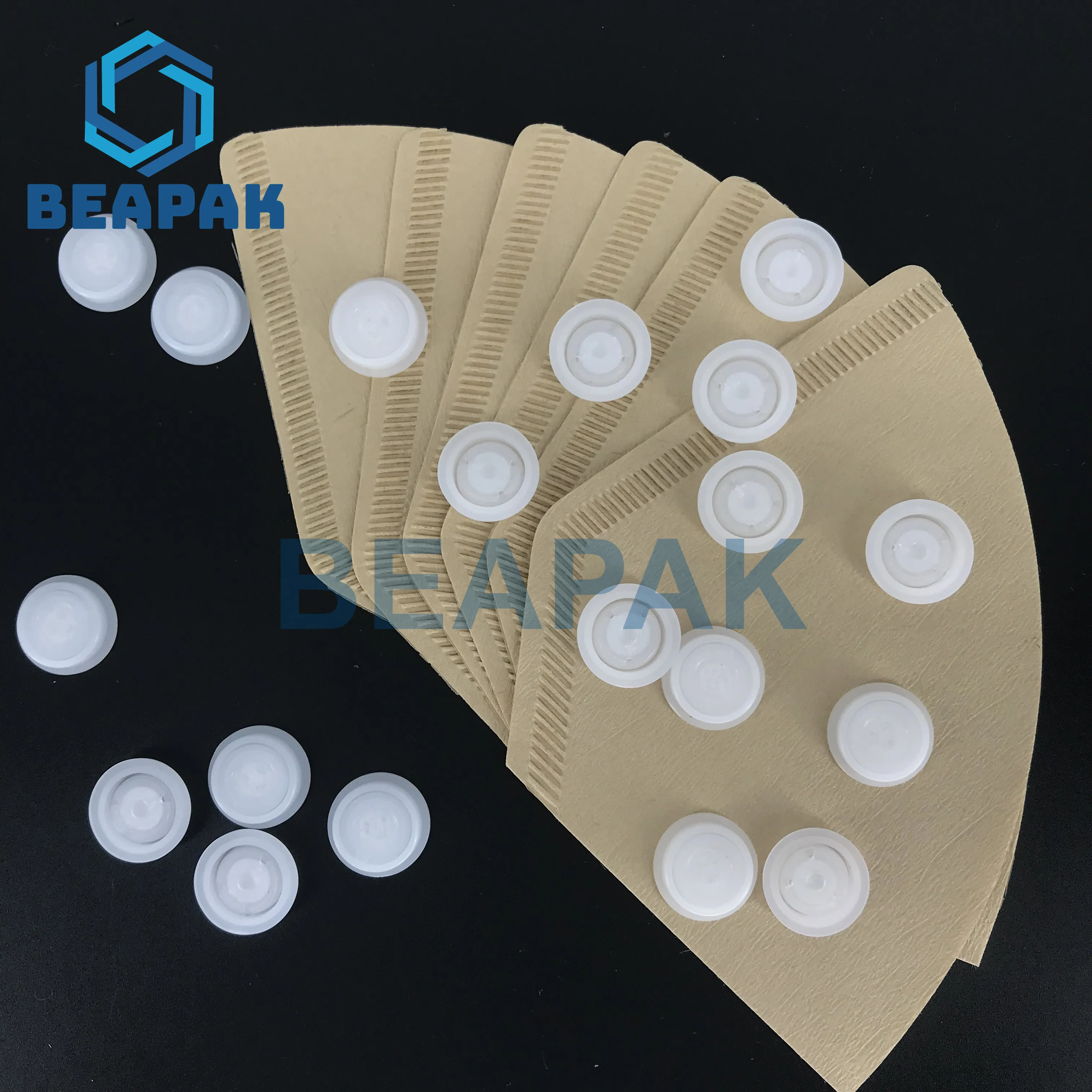 Factory One way degassing plastic valve Coffee beans Packaging Bag degassing valve