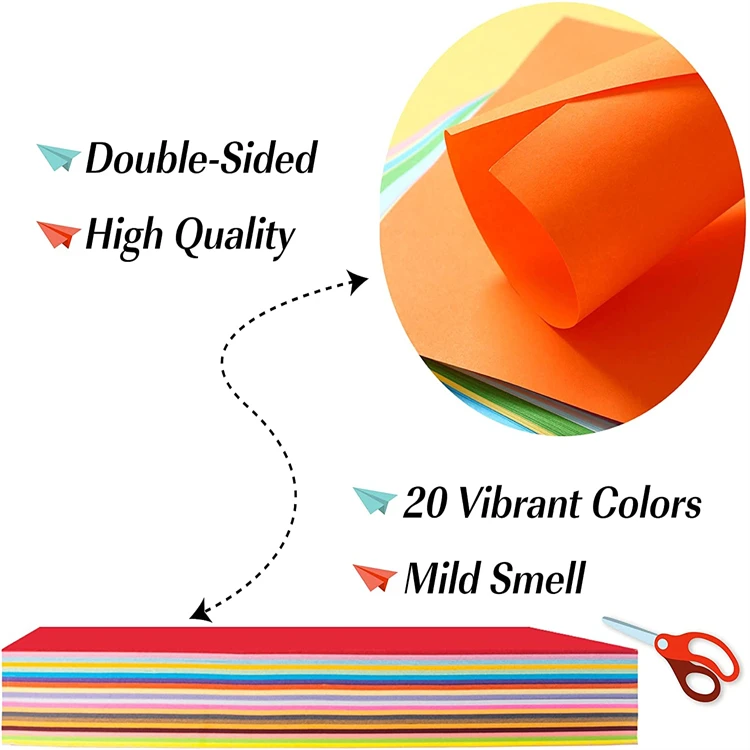 China Colorful Kids Origami Set Factory Wholesale Bulk Christmas Origami Paper