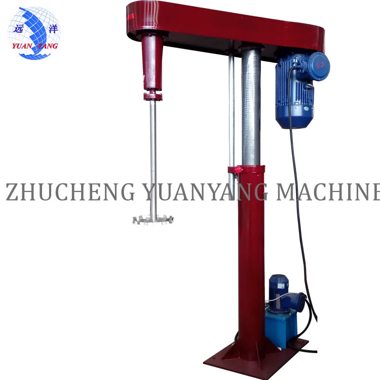 Variable speed Stirred Dispersion machine used for Industrial Paint mixer