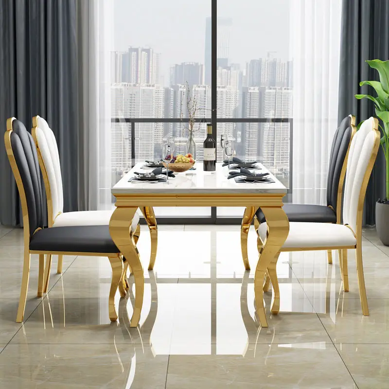 Hot selling modern banquet wedding events tables chairs competitive price event dining table chair set