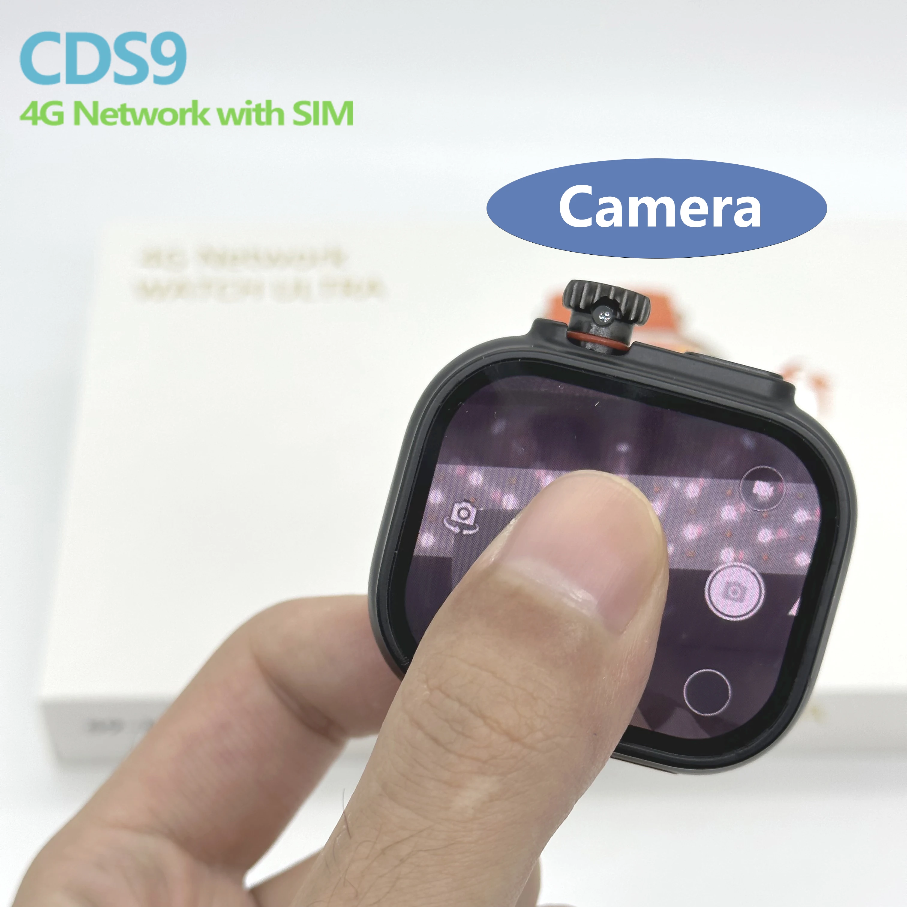 Ready To Ship Sports Mode Camera Smartwatch Cds9 32Gb Music Dial Apps Monitoring S9U Ultra Watch Touch Screen Sim Card
