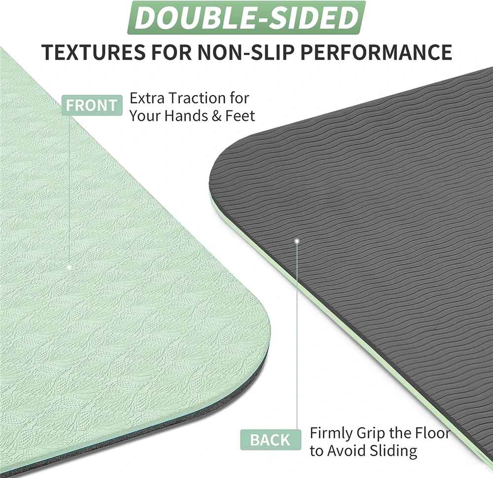 Custom Printed Design Eco Friendly Yoga de Matt Manufacturer Wholesale Gymnastics Fitness Pilates Yoga Mat