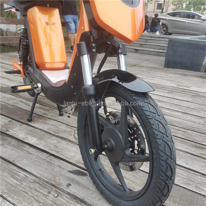 Lantu Ebike Cheap Price 18 inch 450w 48v 20Ah Pedal Assist Electric Moped Scooter for Sale