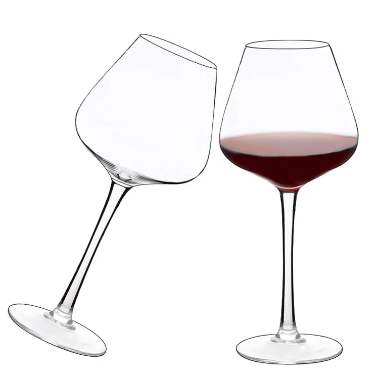 MEIZHILI Classic Hand-blown Crystal Wine Glasses Universal Red Wine Glass set of 2 Bordeaux Glasses Premium Red wine Drinking Gl
