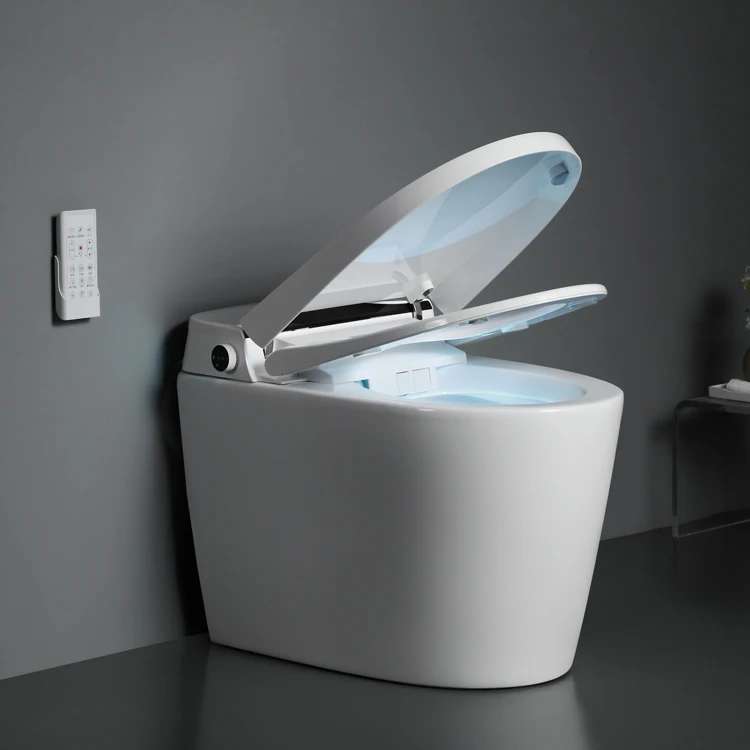 Новый Интеллектуальный керамический умный туалет с автоматическим открыванием и закрытием