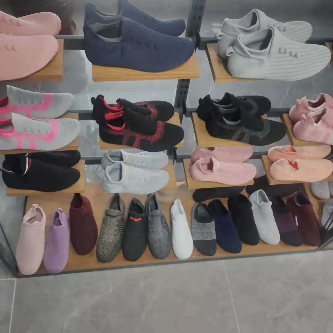 Factory Made Shoe Upper Zipper Pvc Uppers Mesh Fabric For Sports Shoes