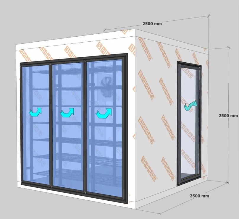Buy walk-in cooler glass doors from US local with good price