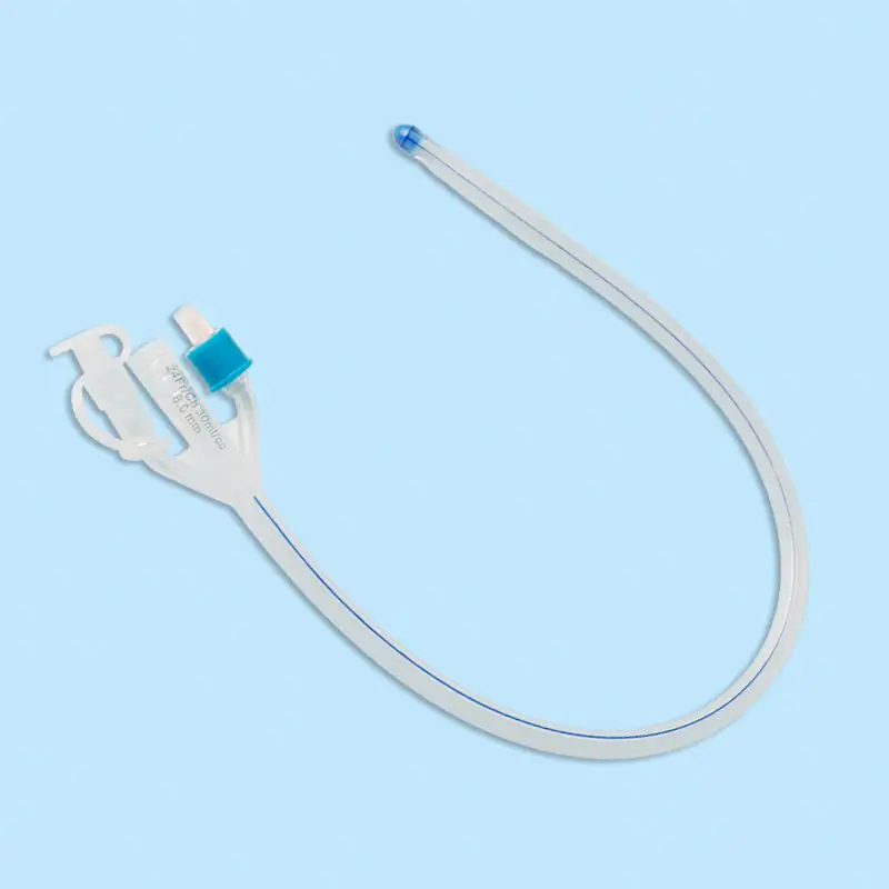 Professional Customized color foley catheter silicone ,silicone urethral catheter for medical