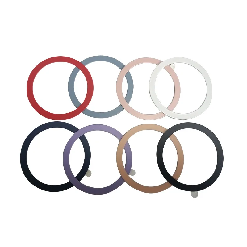Universal Phone Case Strong Magnetic Sticker Wireless Charger Magnetic Rings for iPhone 15 All Phones