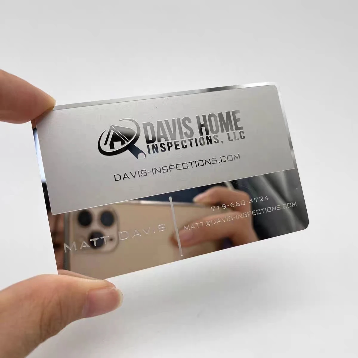 2023 Hot Personalized Luxury Gold Stainless Steel VIP Membership Blank Credit Cards Metal Business Cards for Laser Engraving