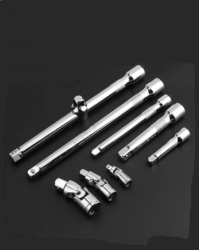 Set of 121pcs home mechanic ratchet wrench socket combination tool set manual repair tool kits for cars, motorcycles and bicycle