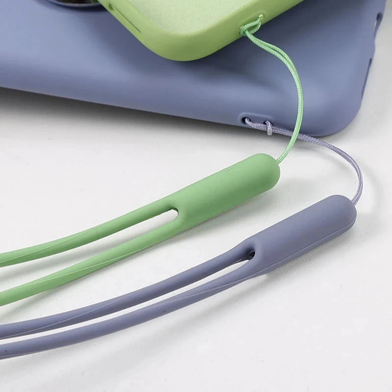 New Arrival 1 Color Silicone Lanyard Mobile Holder